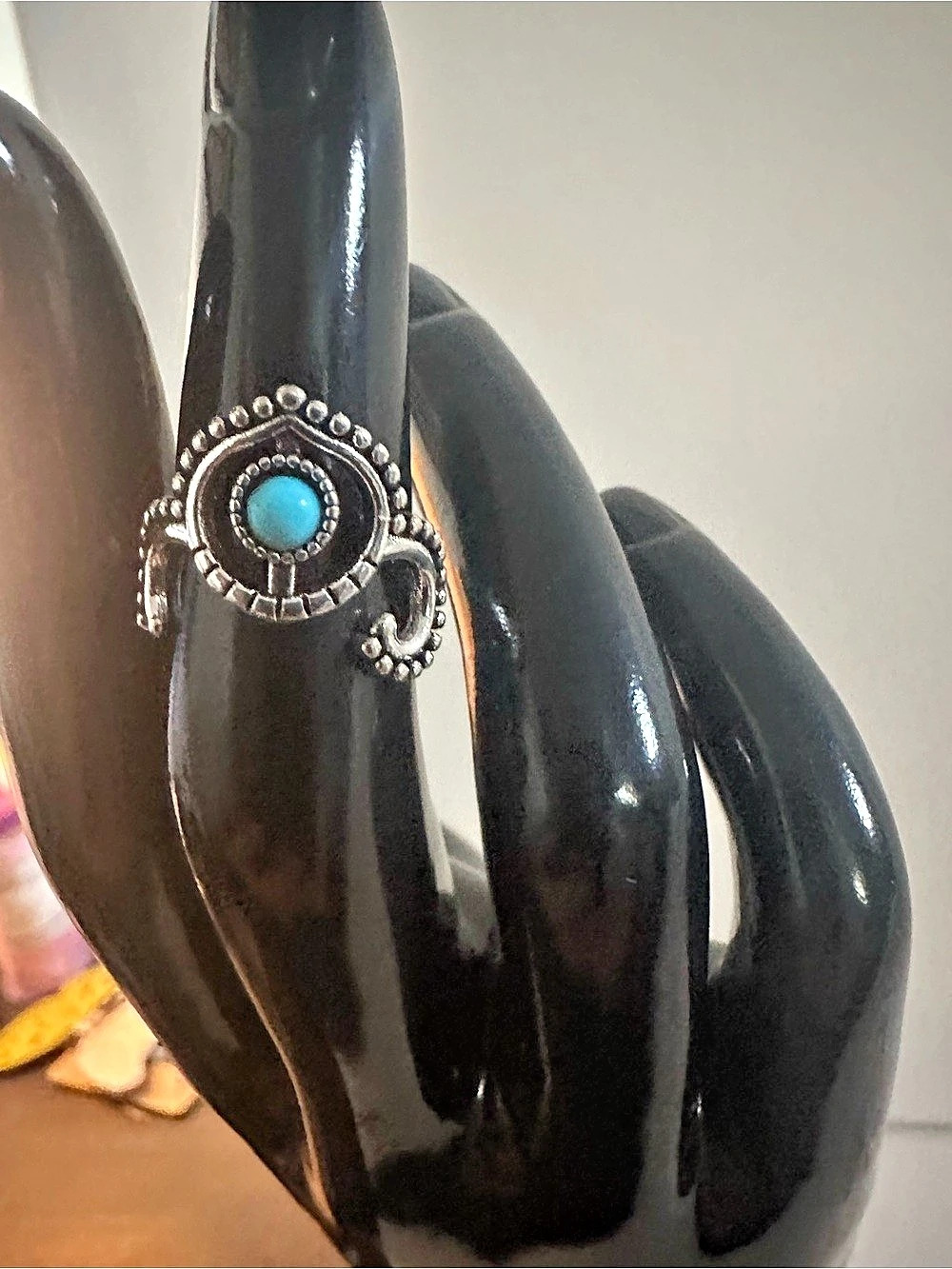 Turquoise-Color Stone Ring Collection - Picture 14 of 14